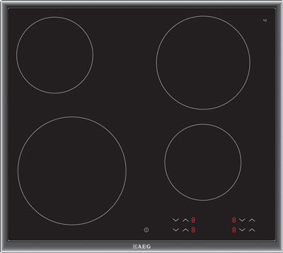 Image of AEG KFA58S M Kochfeld Rahmen Chrom bei nettoshop.ch