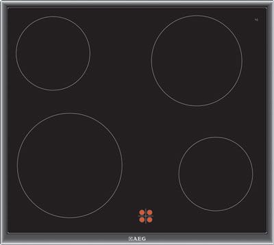 Image of AEG KFA58H M Kochfeld Rahmen Chrom bei nettoshop.ch