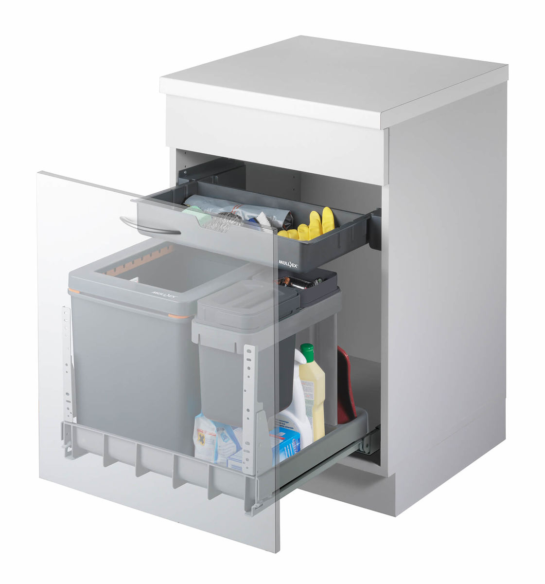 Image of Muellex Boxx55/60 R Bio Abfalleimer bei nettoshop.ch