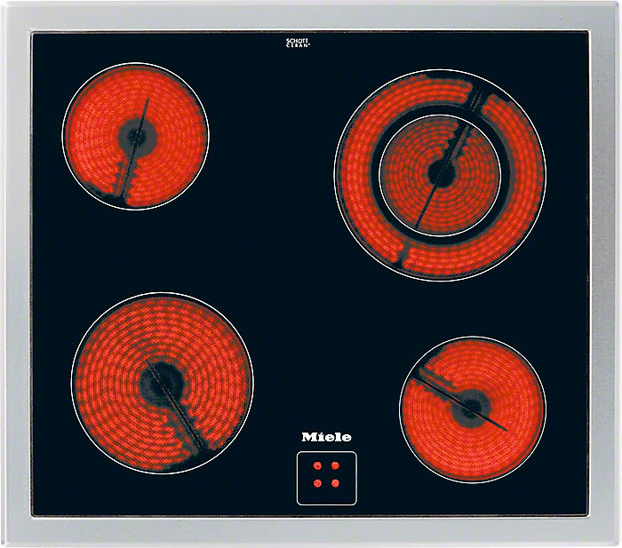 Image of Miele KM 6021 Kochfeld Rahmen Edelstahl bei nettoshop.ch