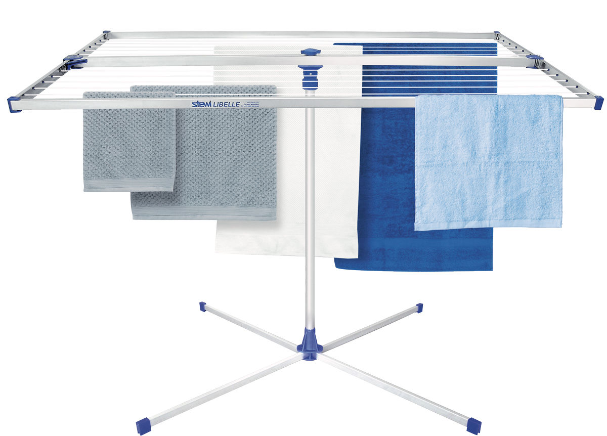 Image of Stewi Libelle XL mit Kreuzfuss Wäschetrockner bei nettoshop.ch