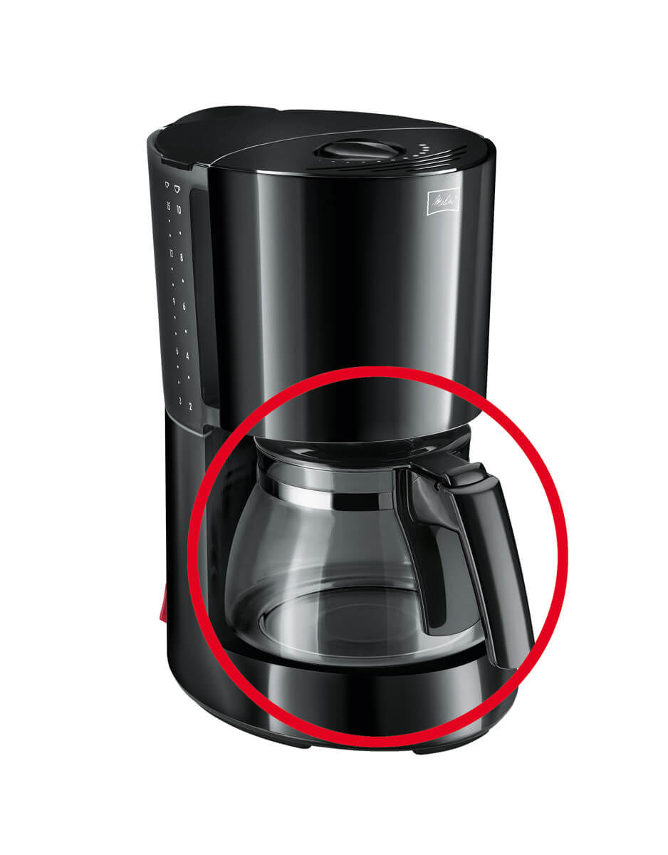 Image of Melitta Ersatzkanne Enjoy Zubehör Schwarz bei nettoshop.ch