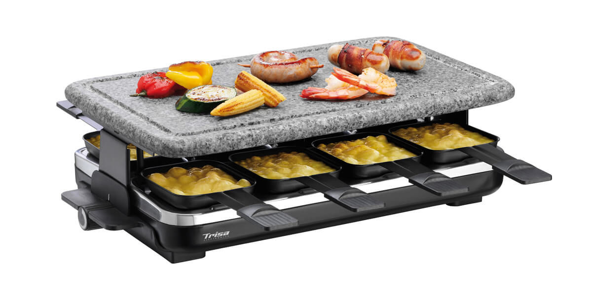 Image of Trisa Raclette Hot Stone 8er Raclettegeräte bei nettoshop.ch
