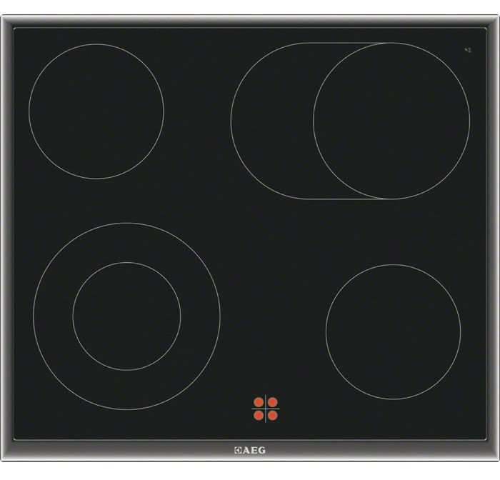 Image of AEG KFA58HC M Kochfeld Rahmen Chrom bei nettoshop.ch