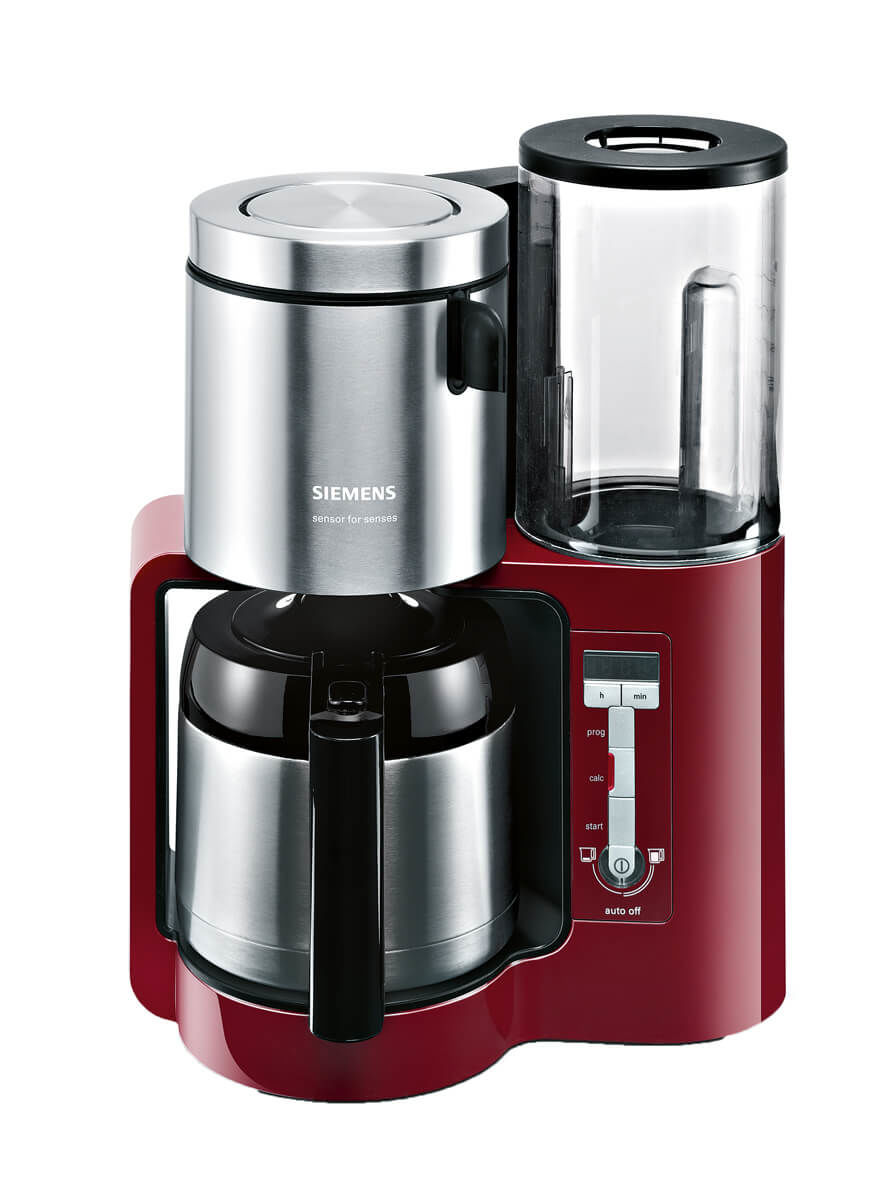 Image of Siemens TC86504 Filterkaffeemaschine Rot bei nettoshop.ch