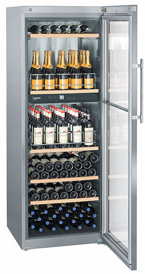 Image of Liebherr WTPes 5972 Weinschrank Edelstahl links bei nettoshop.ch
