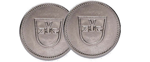 Image of V-ZUG W91034 Jetons zu COS1/COS2 Set à 50 Stück bei nettoshop.ch