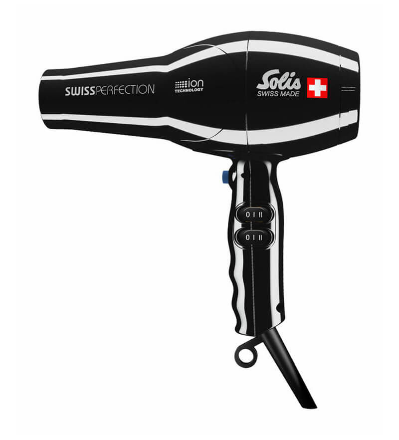 Image of Solis Swiss Perfection Typ 440 mit Spiralkabel Haarföhn Schwarz bei nettoshop.ch