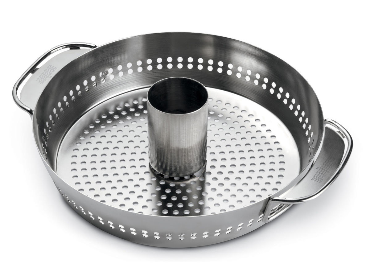 Image of Weber Gourmet BBQ System Geflügelhalter Einsatz ohne Grillrost Zubehör bei nettoshop.ch