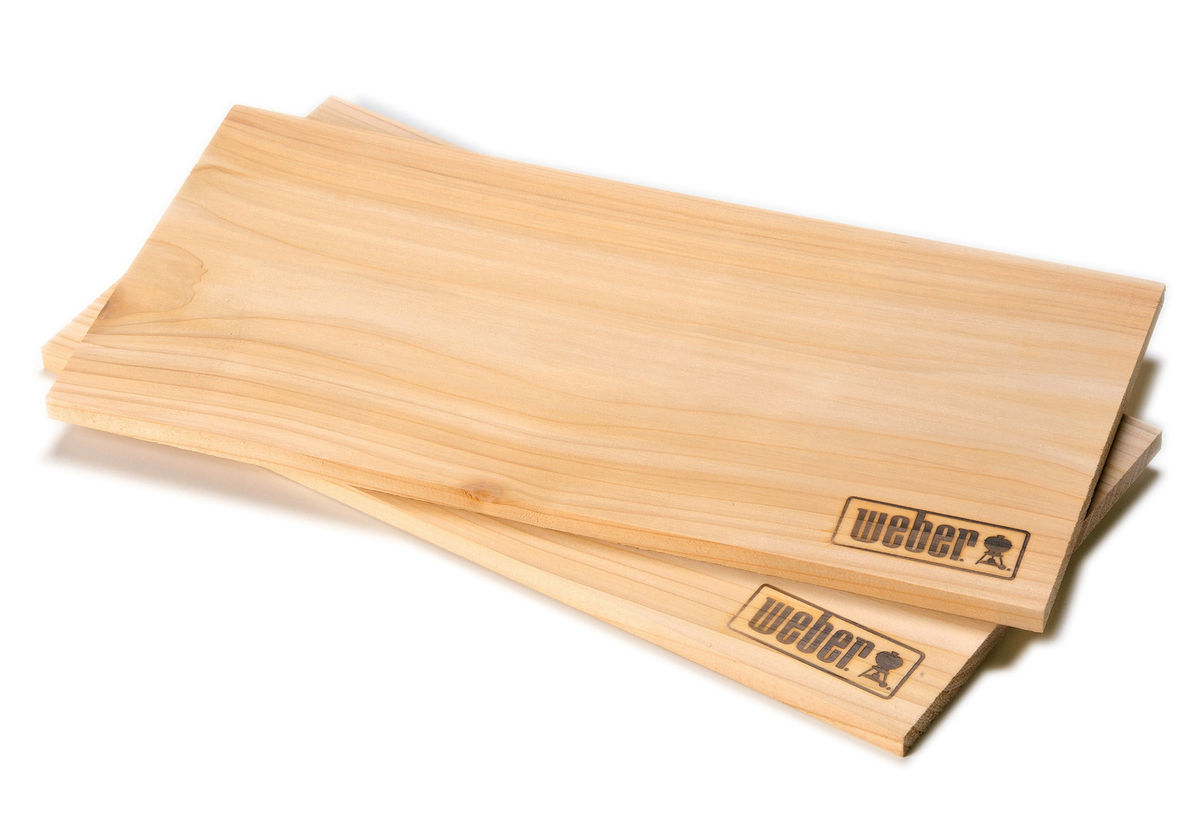 Image of Weber Räucherbretter klein Zedernholz 2 Stk Grill Zubehör bei nettoshop.ch