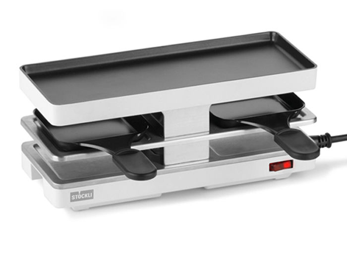 Image of Stöckli Twinboard Fortsetzungsgerät Raclettegerät weiss bei nettoshop.ch