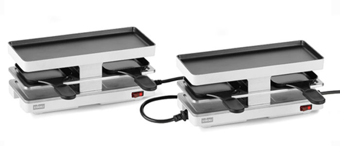 Image of Stöckli Twinboard Set Raclettegerät weiss bei nettoshop.ch