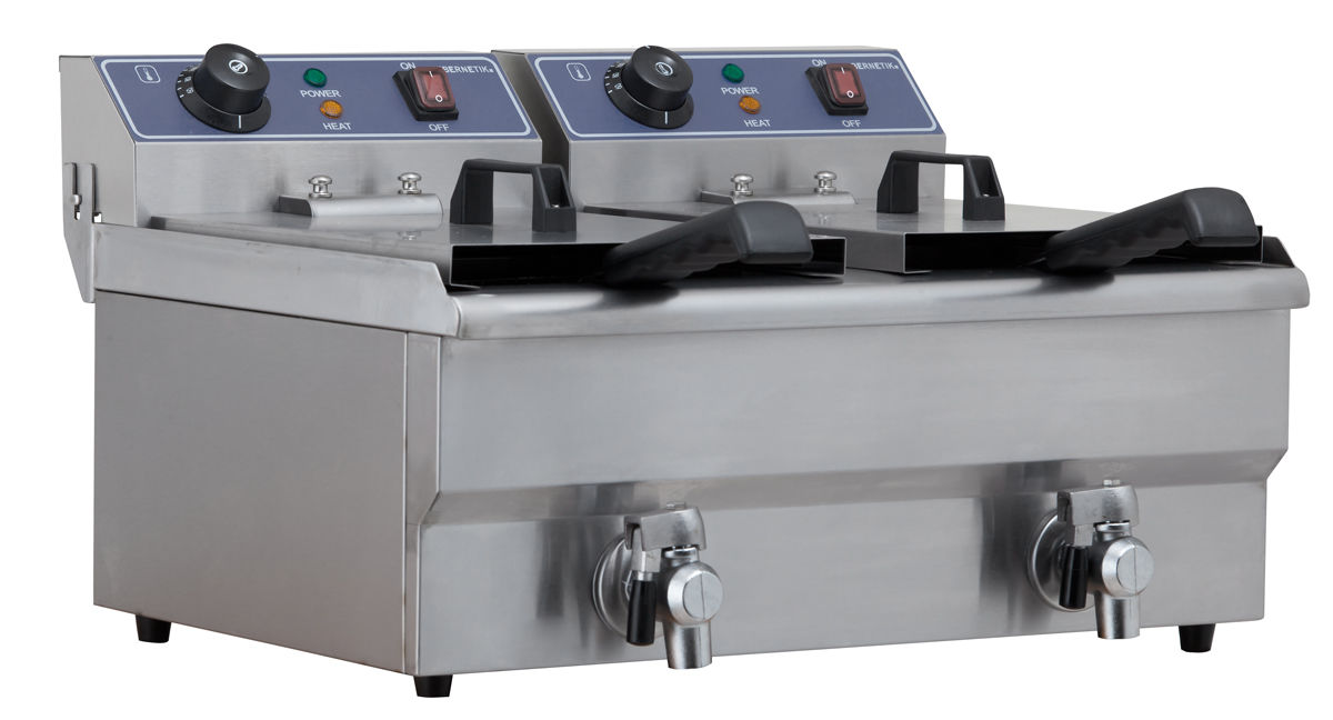 Image of Kibernetik 2 x 10 Liter Friteuse bei nettoshop.ch