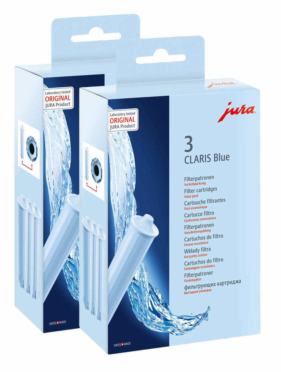 Image of JURA CLARIS Blue Filterpatrone 2x3 Stück Zubehör bei nettoshop.ch