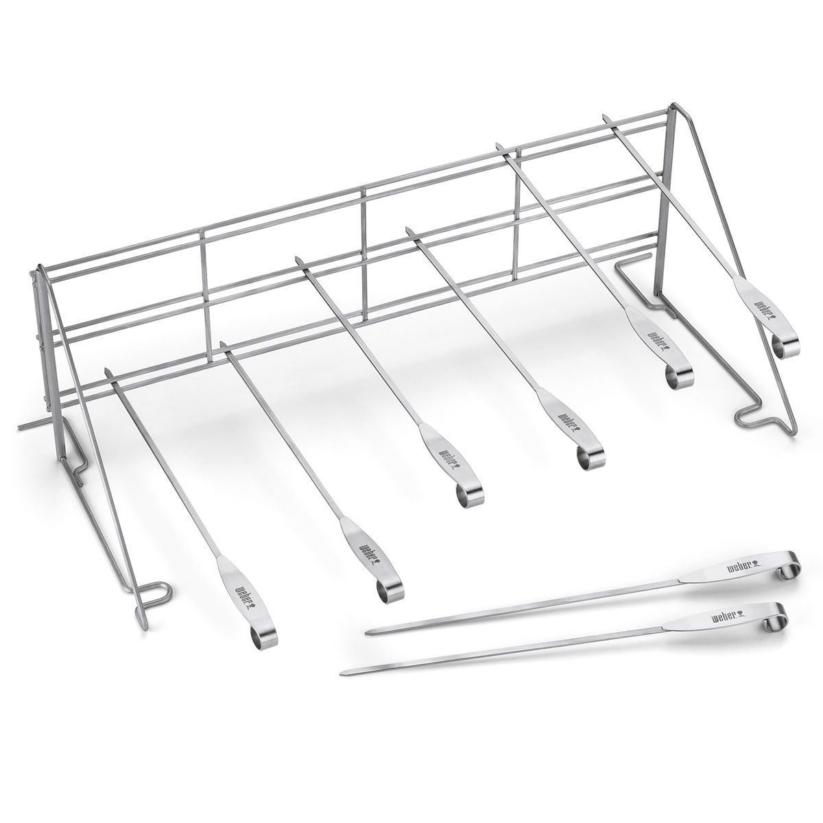 Image of Weber ETCS Edelstahlrost und Spiess-Set Grill Zubehör bei nettoshop.ch