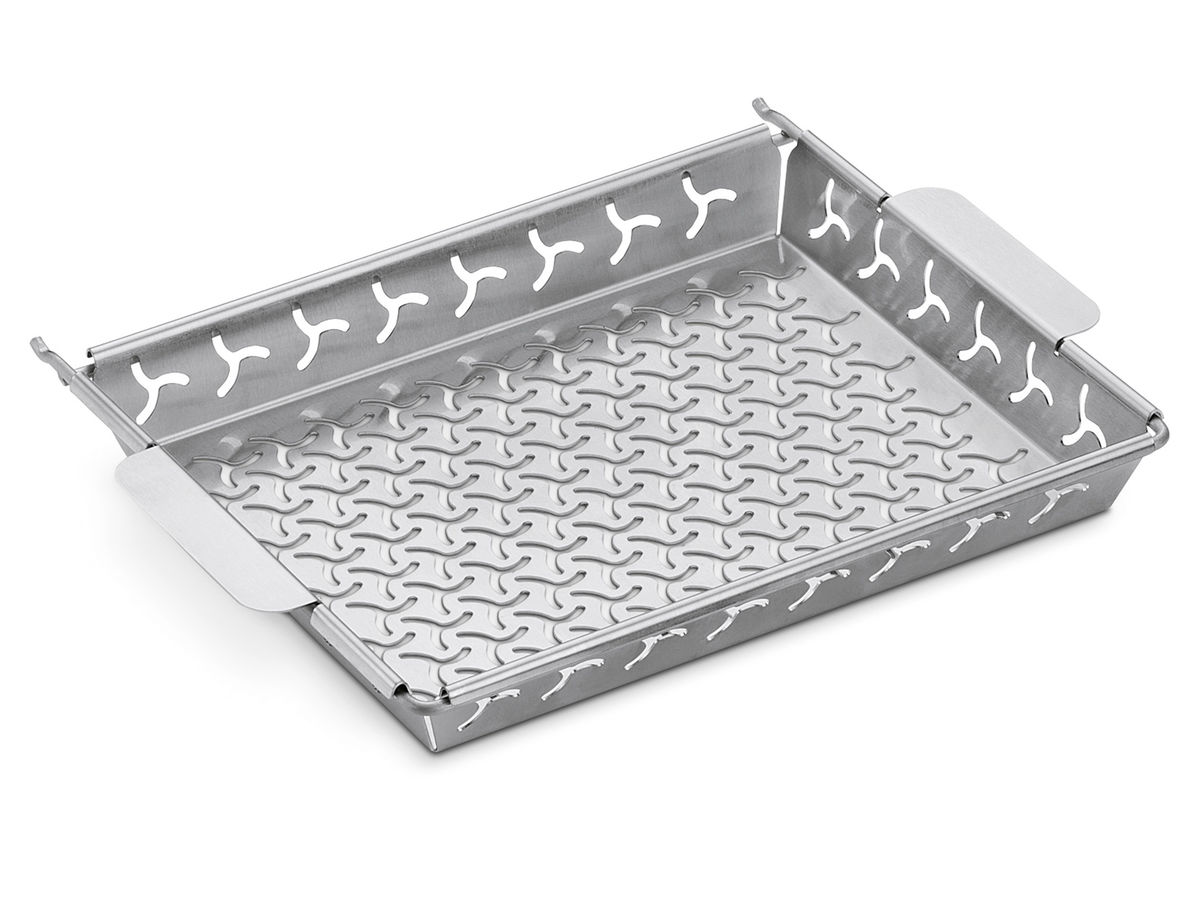Image of Weber ETCS Gemüsekorb Edelstahl Grill Zubehör bei nettoshop.ch