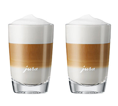 Image of JURA Latte-macchiato-Glas, niedrig, 2 Stück Zubehör bei nettoshop.ch