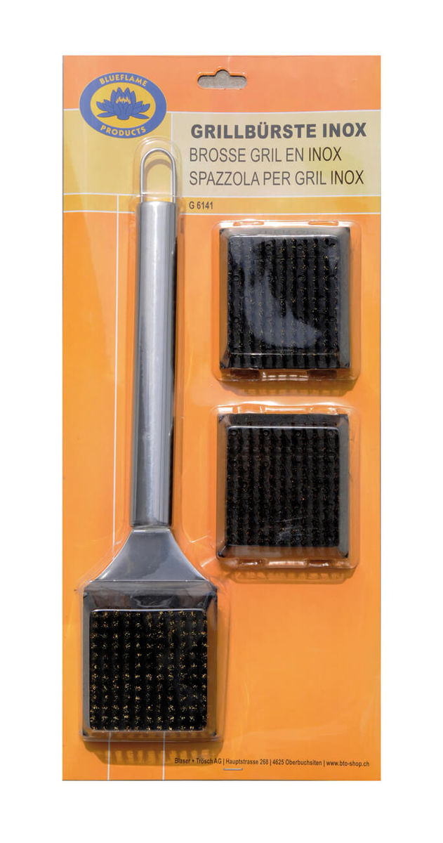 Image of Blaser + Troesch Grillbürste inox Zubehör Grill bei nettoshop.ch