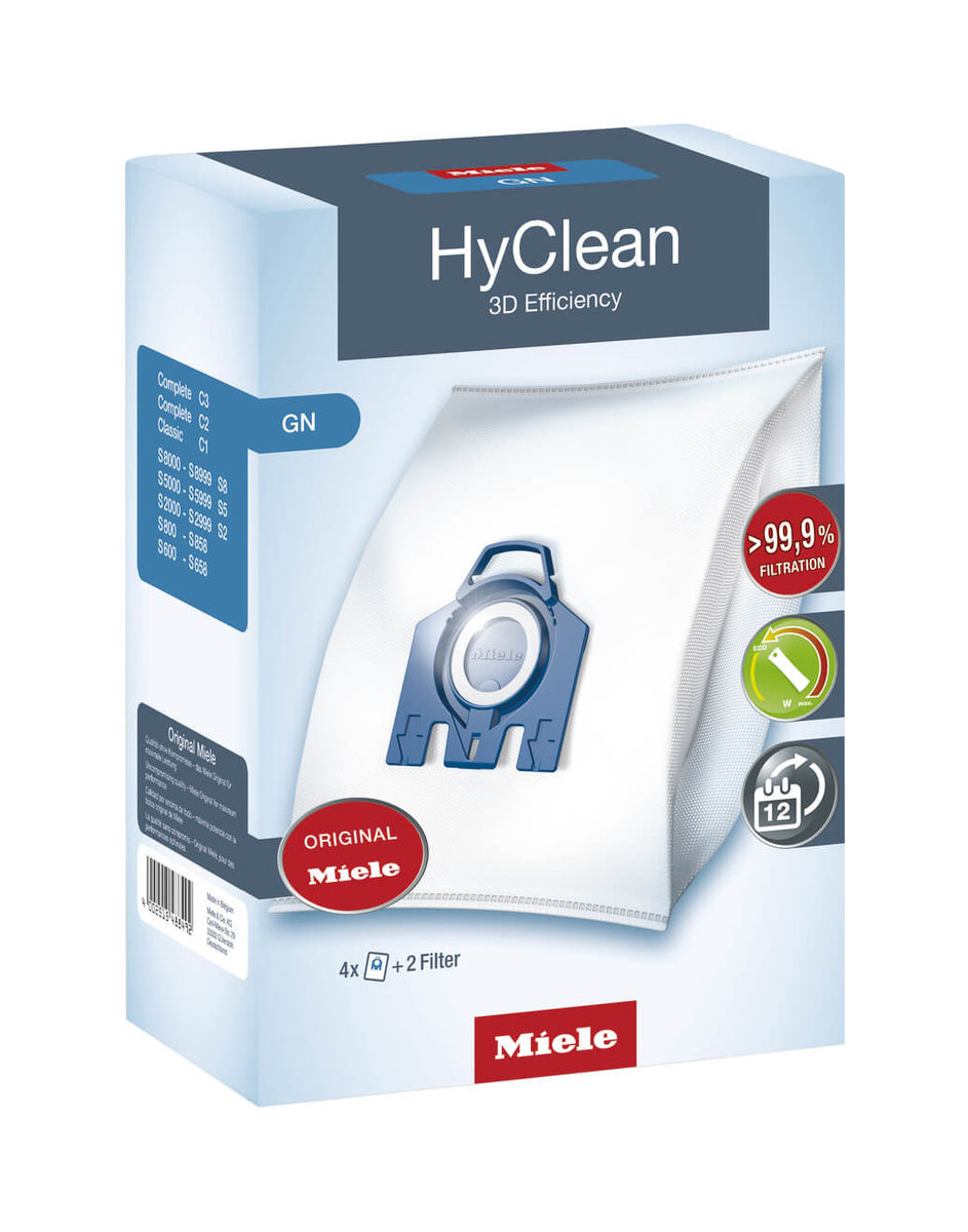 Image of Miele Typ G/N HyClean 4 Stück 3D Efficiency Staubsaugerbeutel bei nettoshop.ch