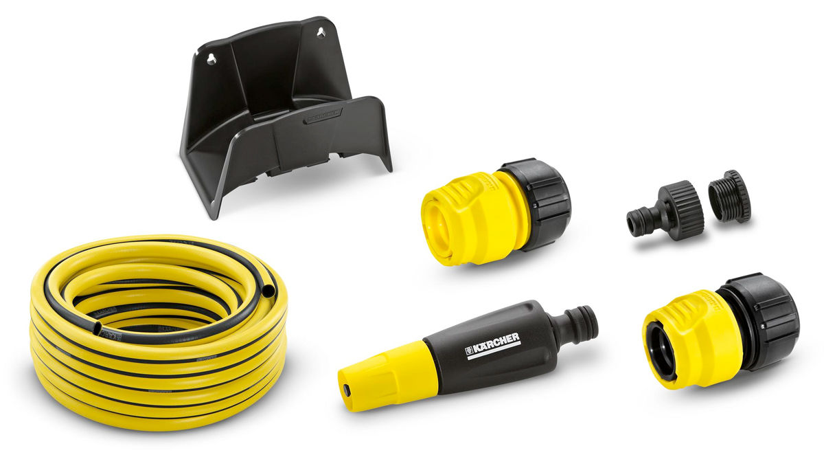 Image of Kärcher Schlauchset mit Schlauchhalterung 15m Zubehör bei nettoshop.ch