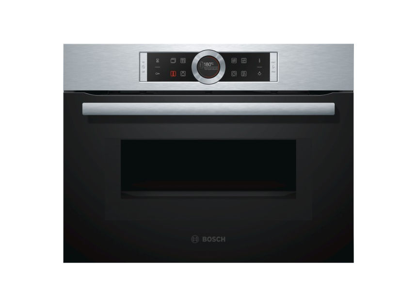 Image of Bosch CMG633BS1 Kompaktbackofen mit Mikrowelle Edelstahl bei nettoshop.ch