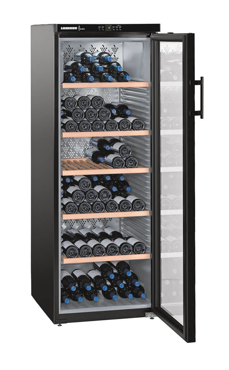 Image of Liebherr WKg 200 RS Weinkühlschrank schwarz rechts bei nettoshop.ch