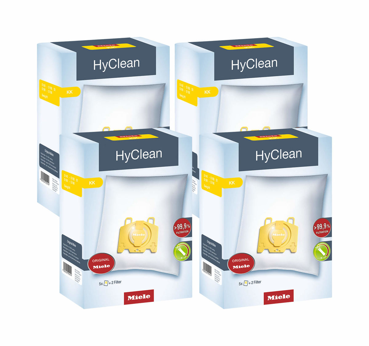 Image of Miele Typ K/K 4x4 Stück Staubsaugerbeutel bei nettoshop.ch