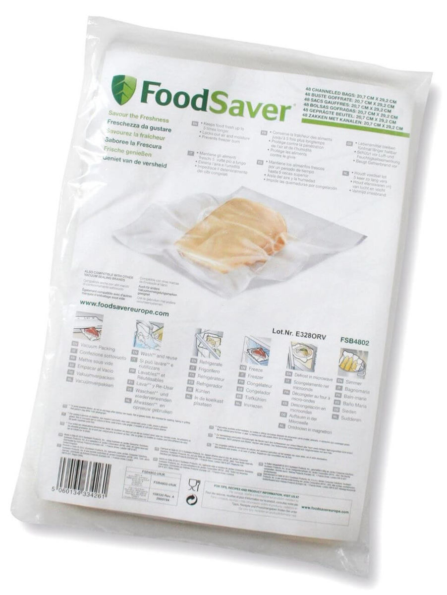 Image of FoodSaver FSB4802-I Vakuumierbeutel (20.7 cm x 29.2 cm) Zubehör bei nettoshop.ch
