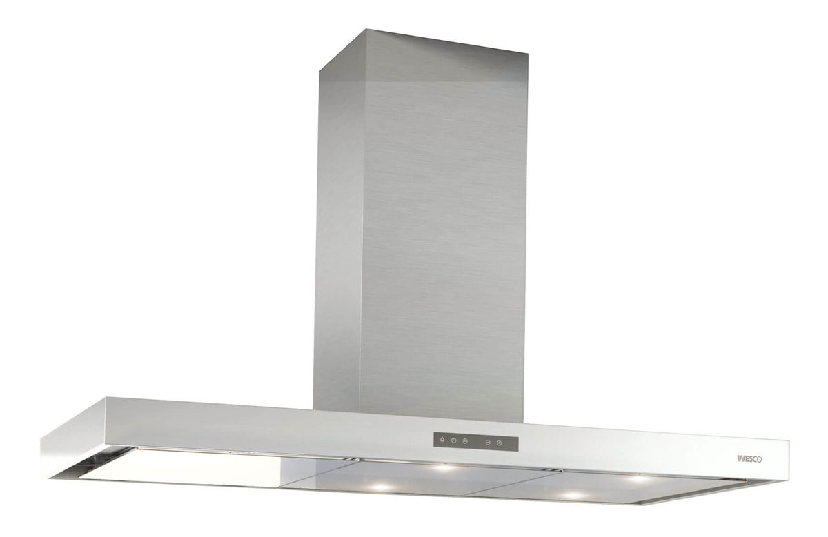 Image of Wesco quadro 7-120 Dunstabzugshaube Abluft mit Randabsaugung bei nettoshop.ch