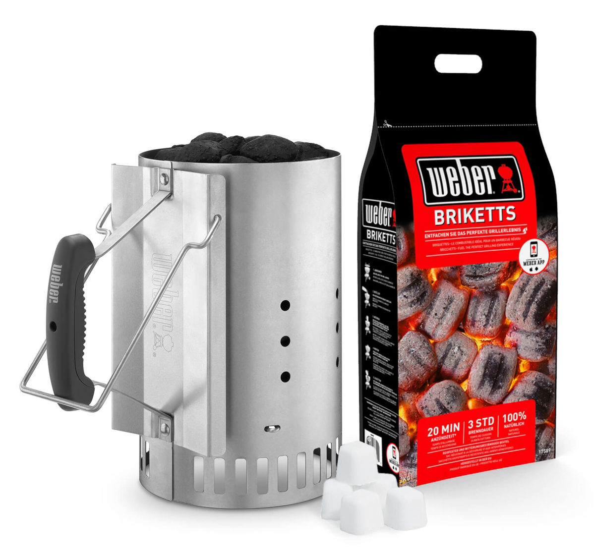 Image of Weber Anzünd-Set Grill Zubehör bei nettoshop.ch