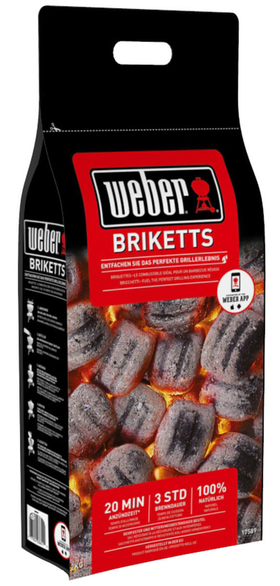 Image of Weber Briquettes 4 kg Grill Zubehör bei nettoshop.ch