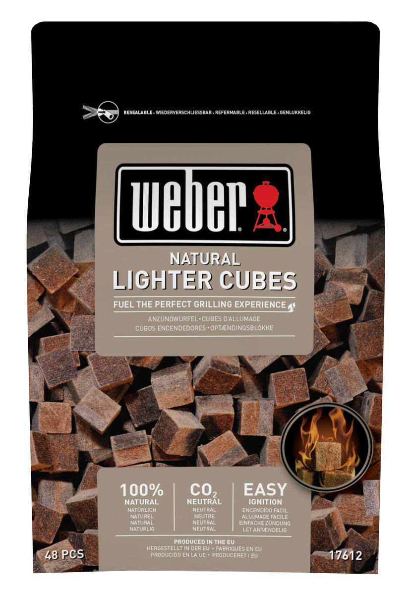 Image of Weber Anzündwürfel braun ökologisch, 48 Stück Grill Zubehör bei nettoshop.ch