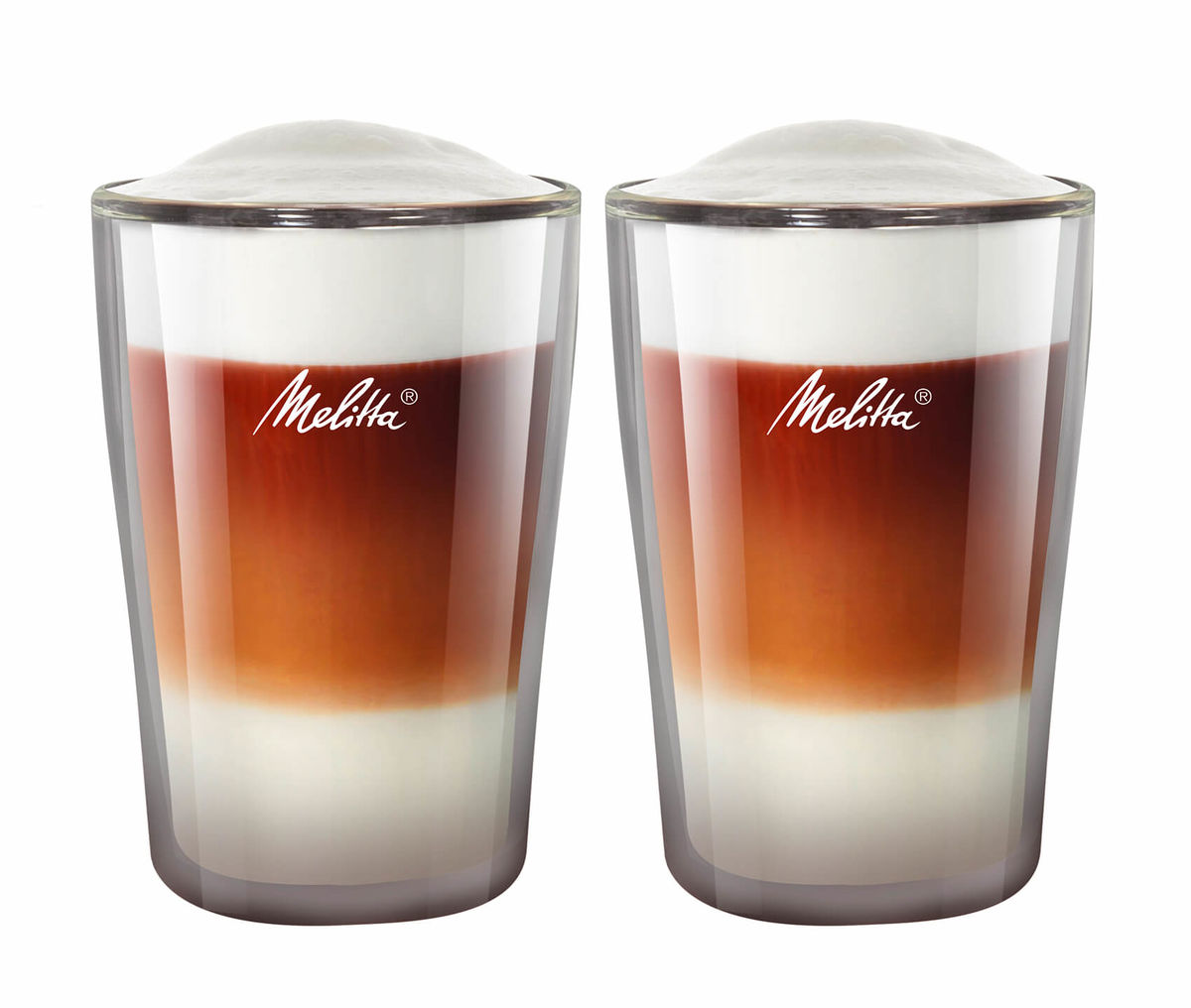 Image of Melitta 212910 Latte Macchiato Glas 300ml 2er-Set Zubehör bei nettoshop.ch