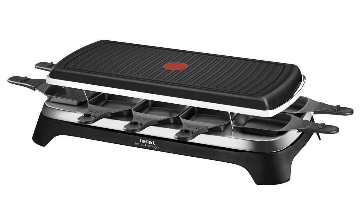 Image of Tefal Inox & Design RE4588 Raclette-Grill bei nettoshop.ch