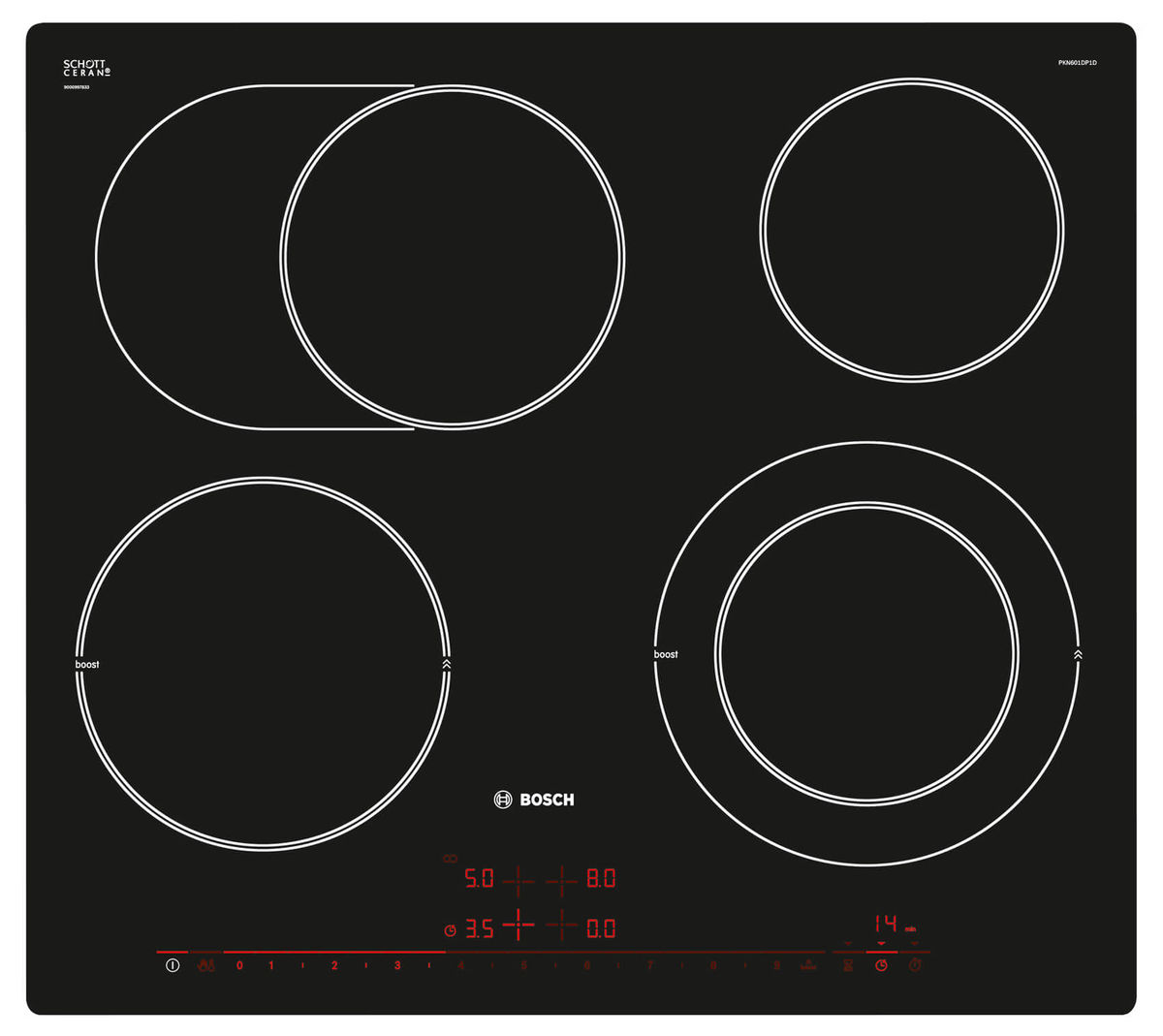 Image of Bosch PKN601DP1C Kochfeld bei nettoshop.ch