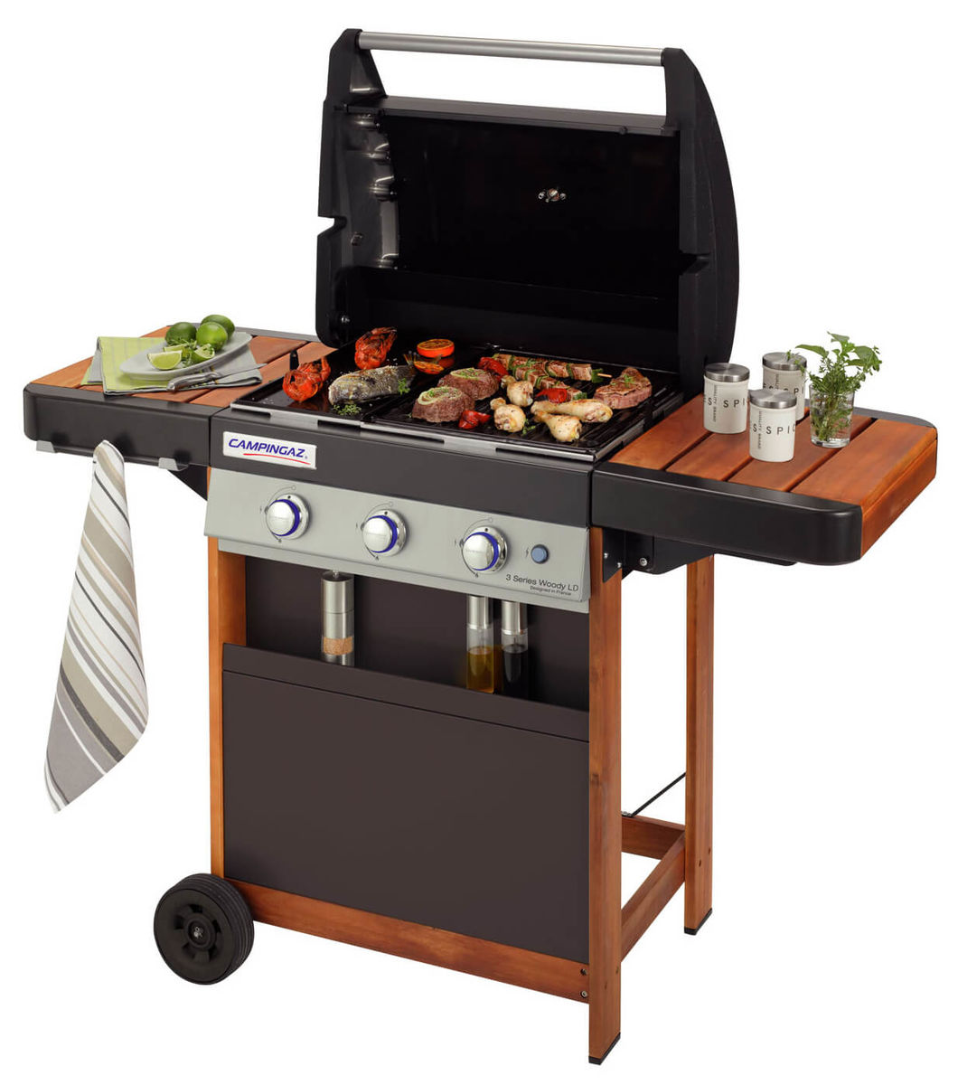 Image of Campingaz 3 Series Woody LD Grill bei nettoshop.ch