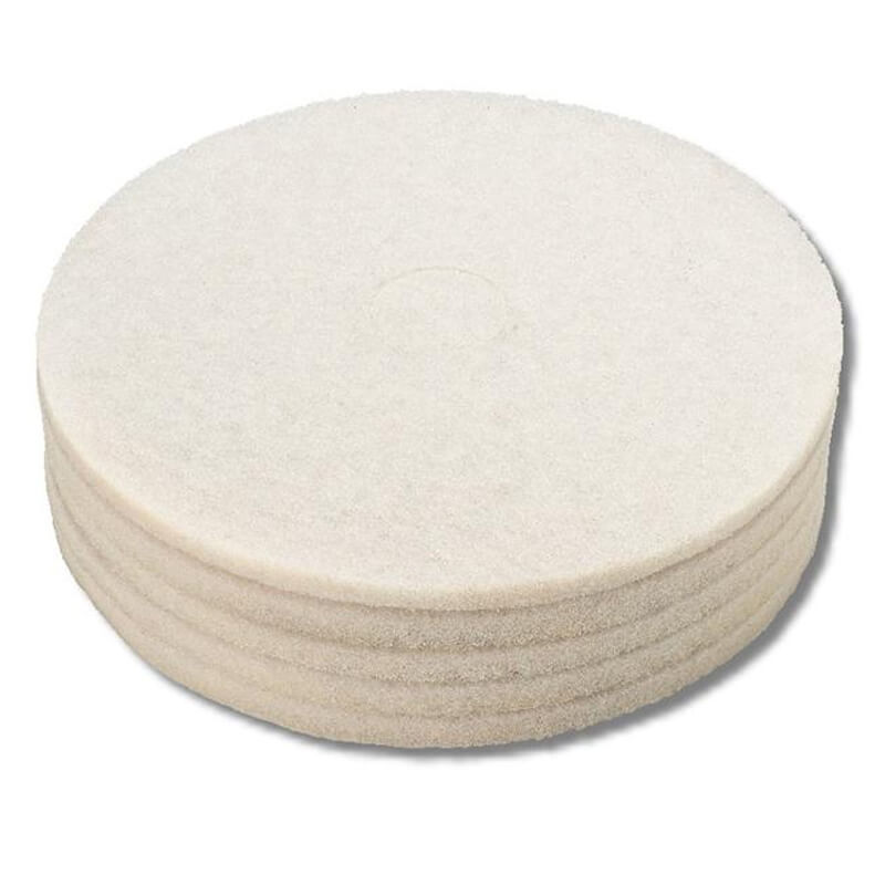 Image of Nilfisk ECO Pads 17" 430mm weiss 5 Stück Zubehör bei nettoshop.ch