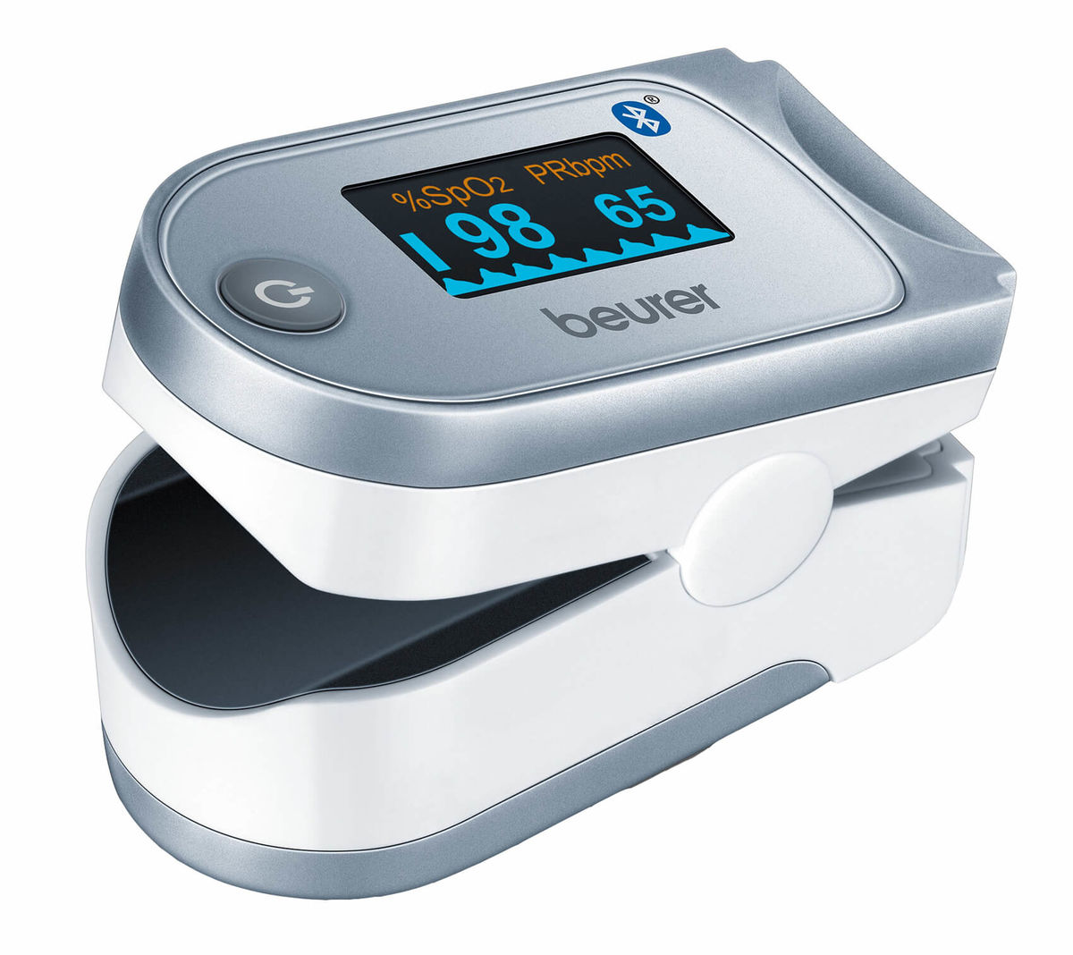 Image of Beurer PO 60 Pulsoximeter Herzfrequenzmessgerät bei nettoshop.ch