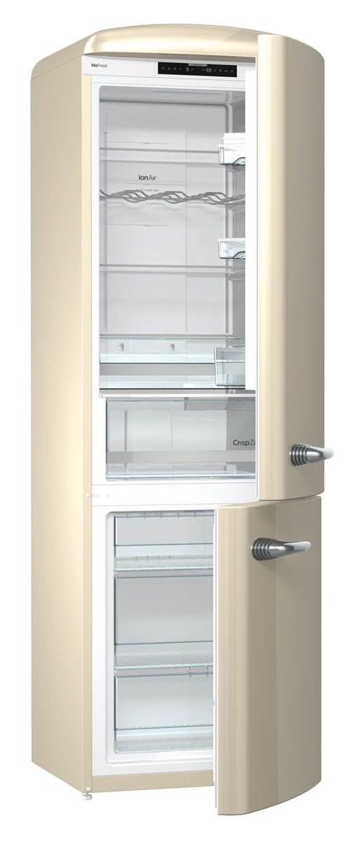 Image of Sibir Oldtimer OTN 324 CH Kühlschrank Champagne rechts bei nettoshop.ch