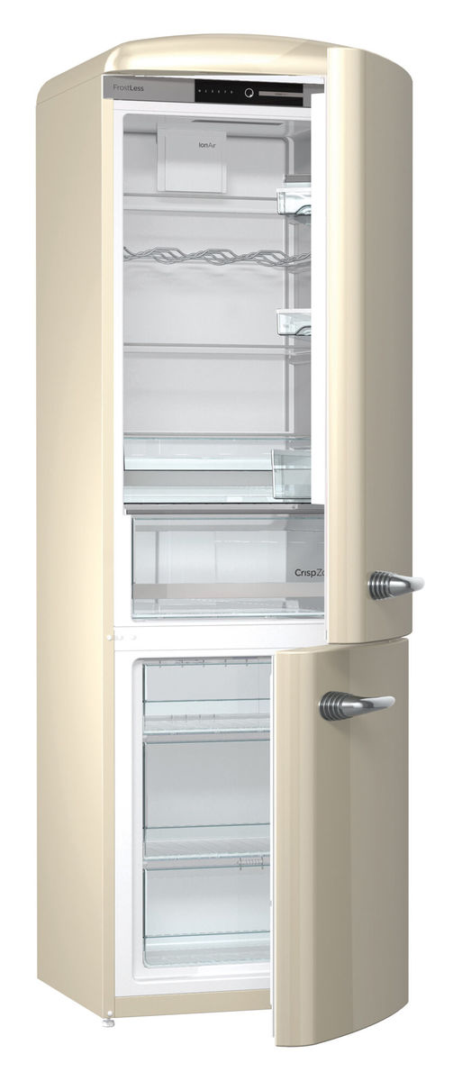 Image of Sibir Oldtimer OT 324 CH Kühlschrank Champagne rechts bei nettoshop.ch