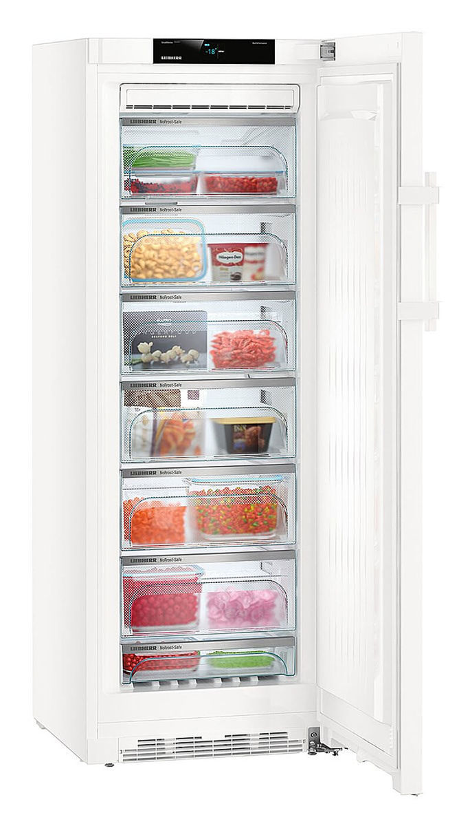 Image of Liebherr GNP 3755 BluPerformance Gefrierschrank weiss links bei nettoshop.ch