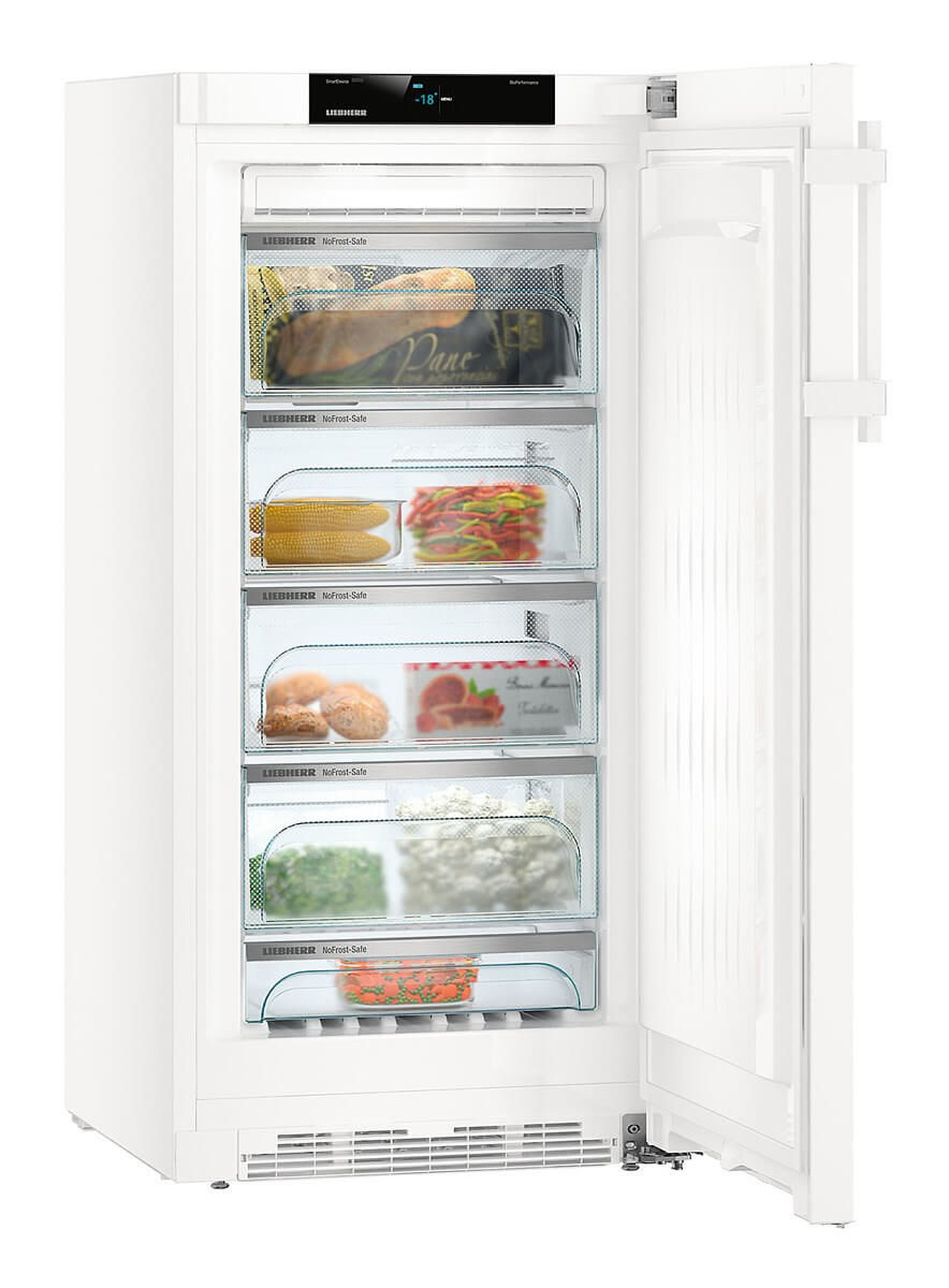 Image of Liebherr GNP 2855 BluPerformance Gefrierschrank weiss links bei nettoshop.ch