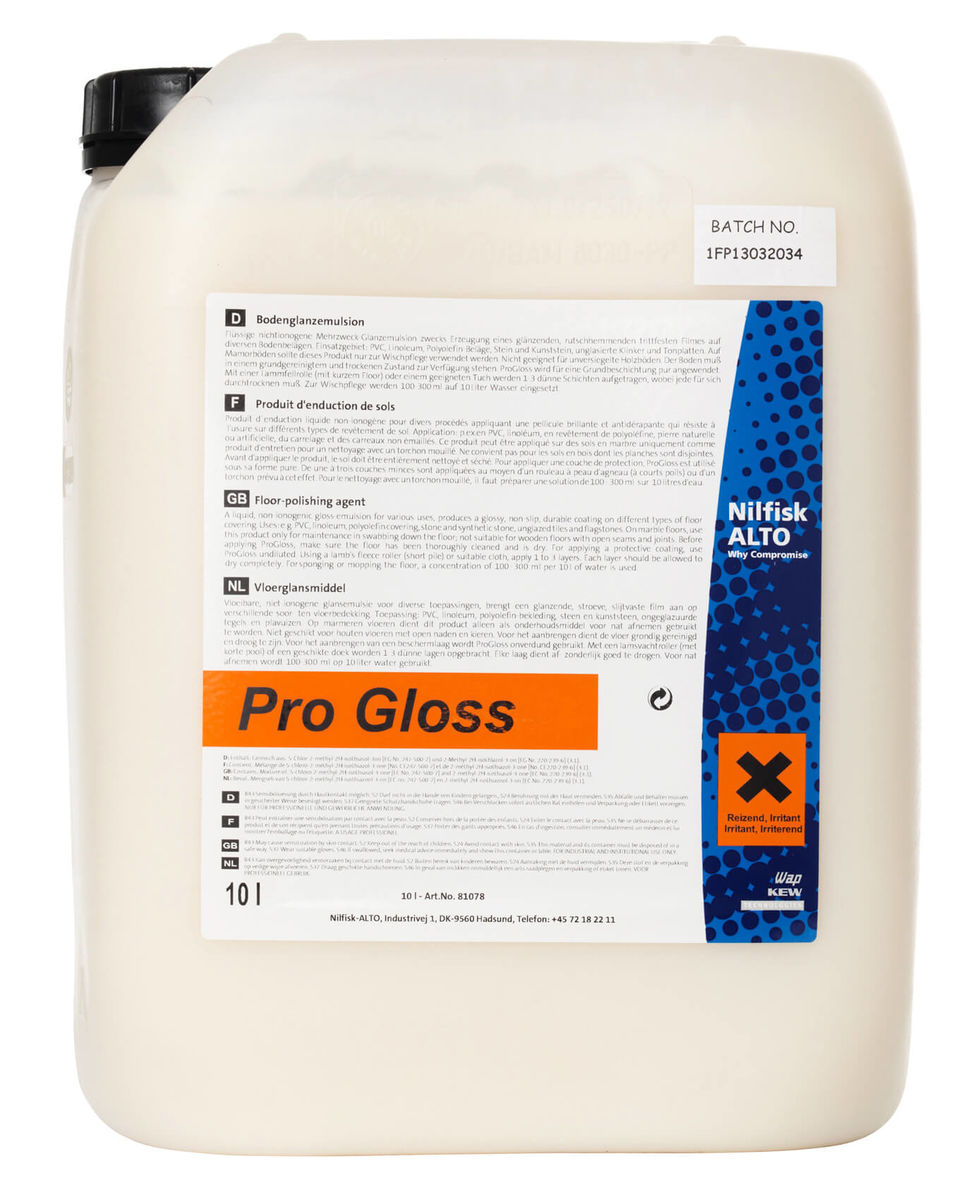 Image of Nilfisk Alto Pro Gloss 10 L mit Bodenglanzversiegelung Zubehör bei nettoshop.ch