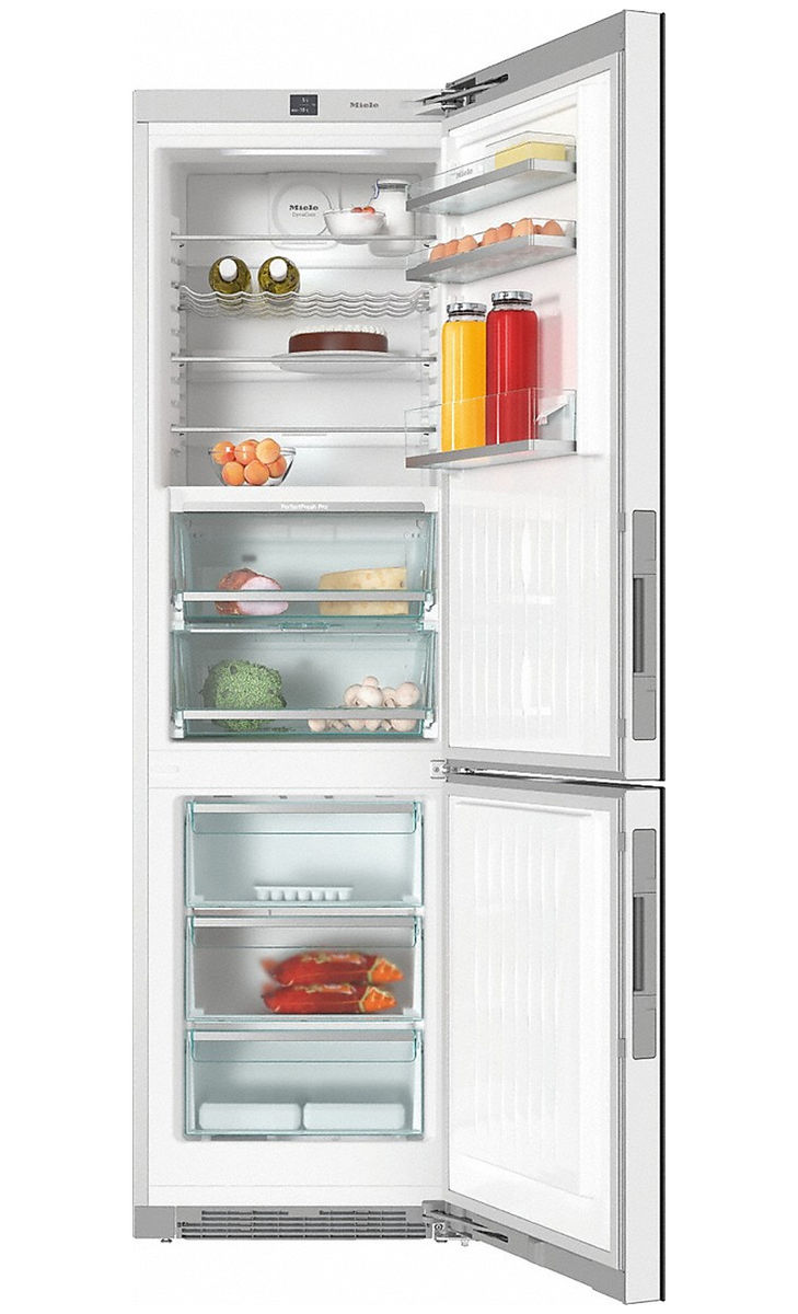 Image of Miele KFN 29683 D Kühlschrank Obsidianschwarz links bei nettoshop.ch