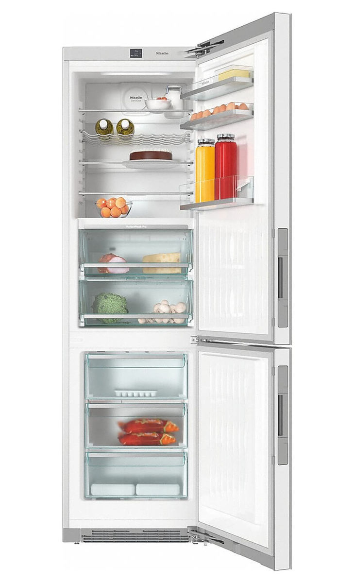 Image of Miele KFN 29683 D Kühlschrank Brillantweiss rechts bei nettoshop.ch
