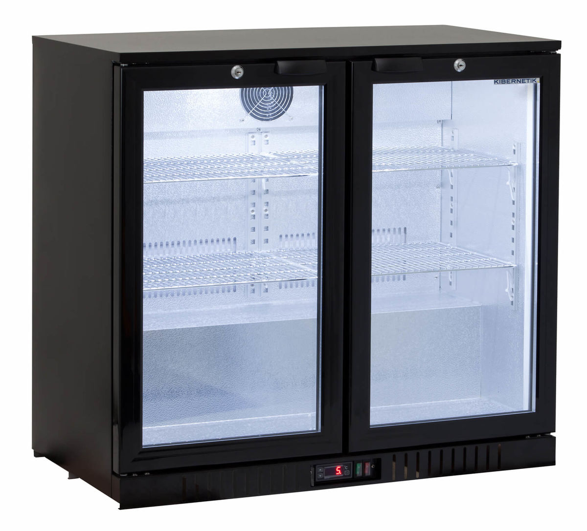 Image of Kibernetik KS208M Kühlschrank schwarz bei nettoshop.ch