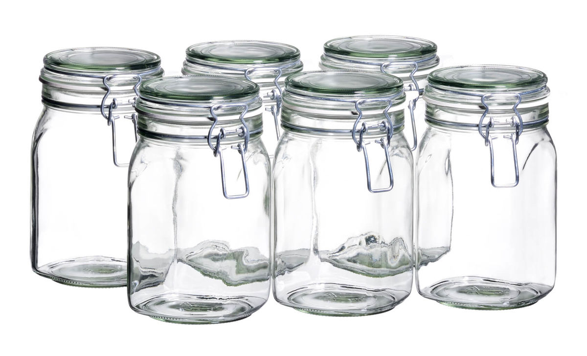 Image of Mäser 6er Set Einmachglas, 1,05 l. bei nettoshop.ch