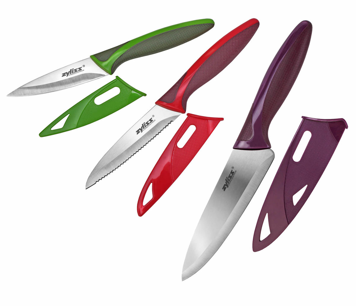 Image of Zyliss Küchenmesser Set 3-teilig Küchenutensilie bei nettoshop.ch