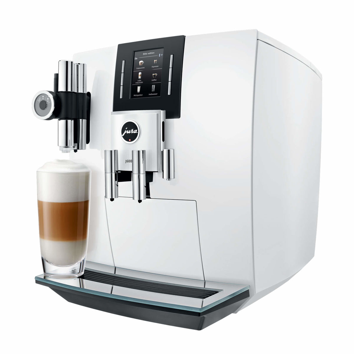 Image of JURA J600 Piano White Kaffeevollautomat bei nettoshop.ch