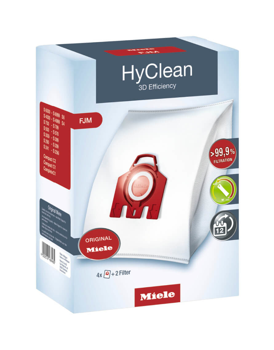 Image of Miele Typ F/J/M HyClean 3D Efficiency XXL-Pack Staubsaugerbeutel bei nettoshop.ch